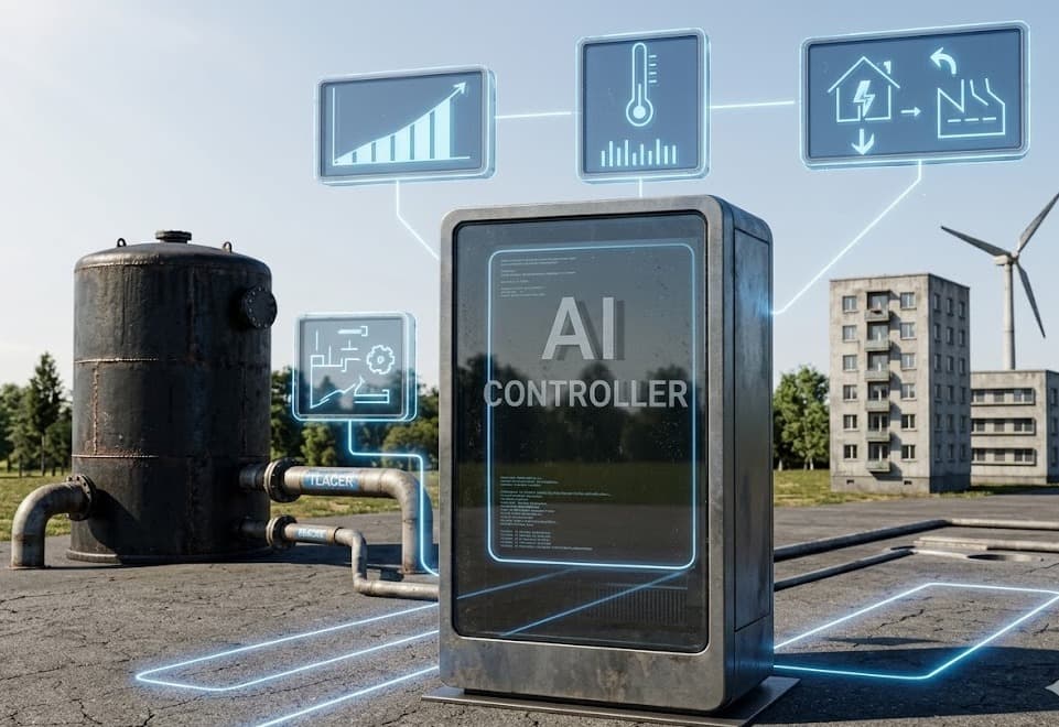 AI-assisted thermal operations controller