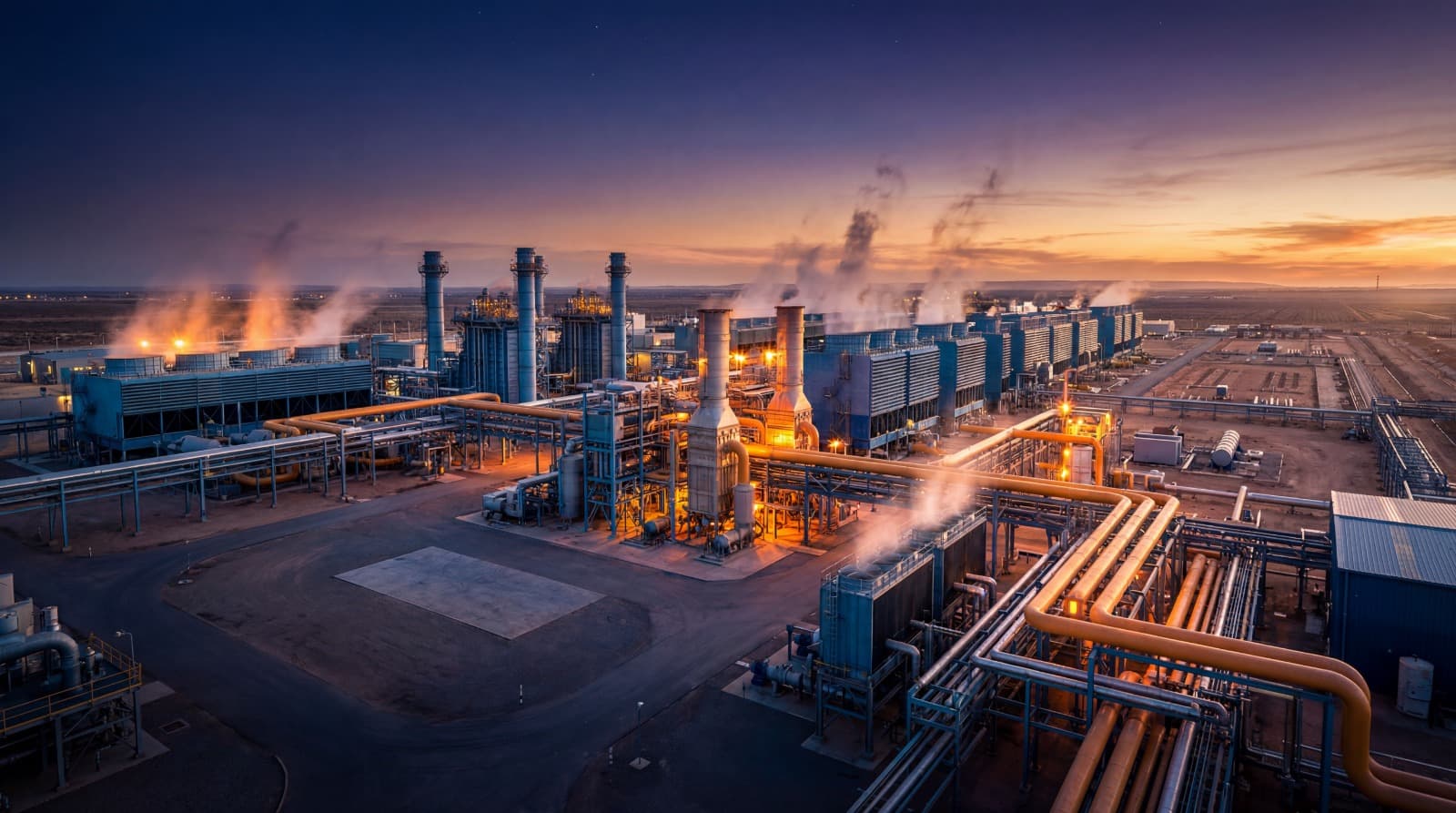 Industrial heat and energy infrastructure in context